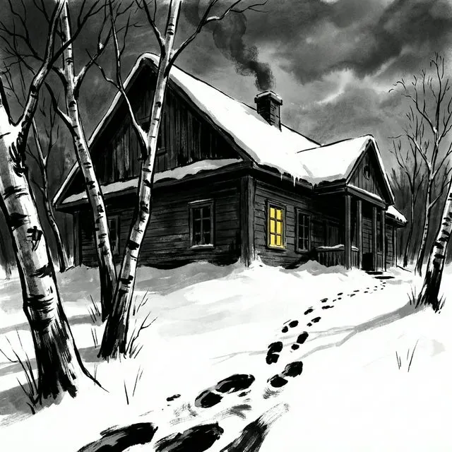 A Finnish manor in winter